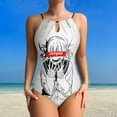 thumbnail image 2 of Himiko Toga Women's One-piece Swimsuit Bathing Suits High Neck Tummy Control Swimwear Swim Suit S, 2 of 7