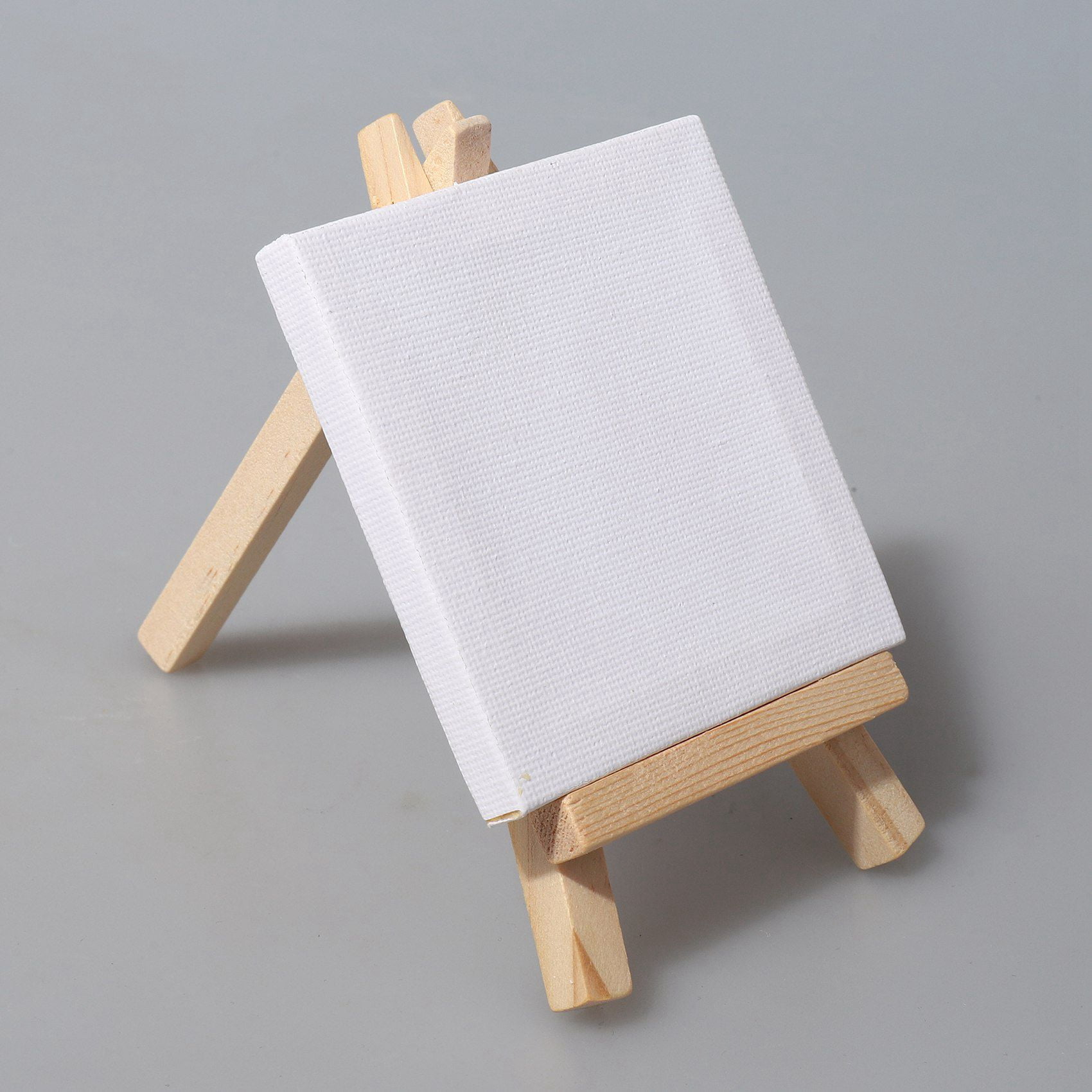 Artists 3 inch x3 inch Mini Canvas & 5 inch Mini Easel Set Painting Craft Drawing - 36 Mini Canvases & 36 Mini Easels