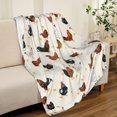thumbnail image 3 of Chicken Blanket for Kids, Cute Chicken Throw Blanket, Chicken Gifts for Chicken Lovers, Soft Cozy Flannel Throw Blanket for Chicken Decor 50x40 Inches, 3 of 6