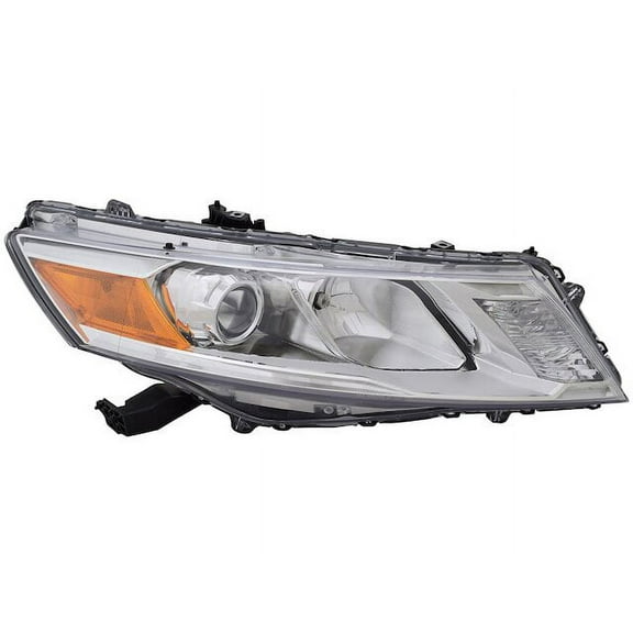 Right Headlight Assembly - Compatible with 2013 - 2015 Honda Crosstour Hatchback 2014