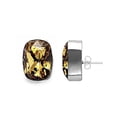 thumbnail image 4 of Aretes Zvezda Baguette color Colorado Topaz plata .925, P Zvezda ZAR-BAG18-LCT-P, 4 of 4
