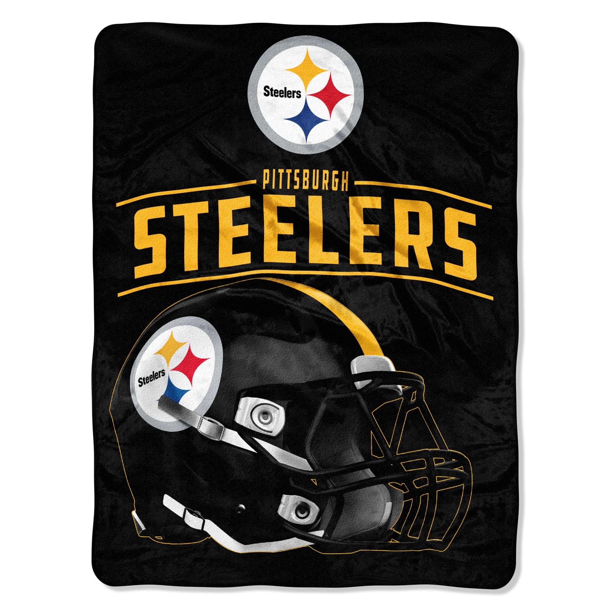 Pittsburgh Steelers 50" x 60" Sherpa Strobe Throw Blanket 