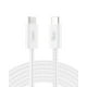 thumbnail image 1 of Cable USB C a USB C Belkin de 9,9 pies y 240 W para iPhone 16, color blanco, 1 of 9