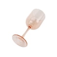 thumbnail image 6 of Just Feed Me by Jessie James Decker 4-Piece 12oz Stemmed Wine Glass Set, Pink, 6 of 9