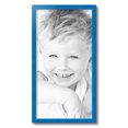thumbnail image 2 of ArtToFrames 13" x 25" Bright Blue Picture Frame, 13x25 inch Blue Wood Poster Frame (WOM-4751), 2 of 8