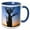 Blue/White, variant on 3drose, Baobab Trees (adansonia), Berenty, Toliara, Madagascar - Af24 Ksu0039 - Keren Su, 11oz Two-tone Yellow Mug