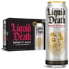 Liquid Death Sparkling Water with Agave, Berry It Alive, 19.2 oz King Size Cans (8-Pack)