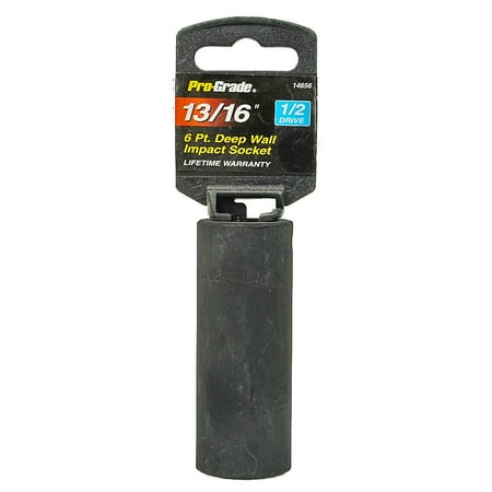 

Pro-Grade 14656 1/2-Inch Drive with 6 Point Deep 13/16-Inch Impact Socket