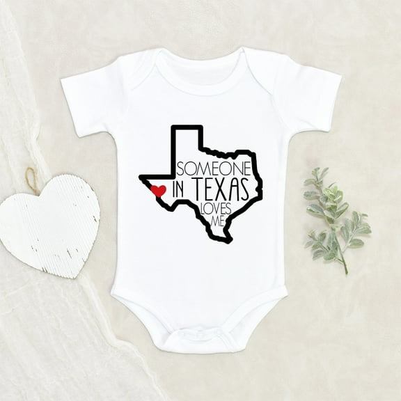 States Baby Clothes - Someone Loves Baby Clothes - Loved Baby Clothes - Cute Baby Clothes