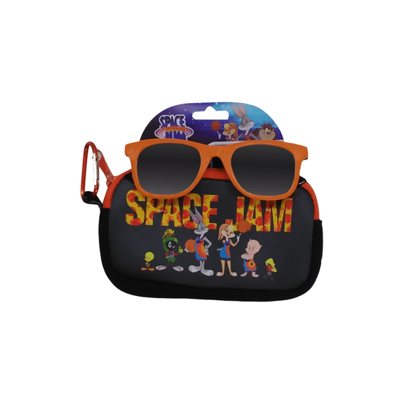 Space Jam sunglasses & case set boys Ages 3 and up NEW