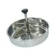 thumbnail image 3 of Comedero para cerdos, para cerdos, bandeja para forraje, platos de lavabo, alimentación , 5 ranuras, comedero para cerdos de acero, 3 of 9