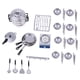thumbnail image 2 of Miniatura Cocina Utensilio De Cocina De Metal Utensilios De Cocina Set Para 1/12 Dollhouse, 2 of 9