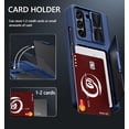 thumbnail image 3 of Funda de teléfono GBEE Kickstand con tarjetero para Samsung Z Fold 5, 3 of 7