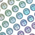 thumbnail image 1 of 480 piezas/10 hojas de etiquetas holográficas de seguridad de 0,8 pulgadas con precinto de seguridad, originales, auténticas., 1 of 9