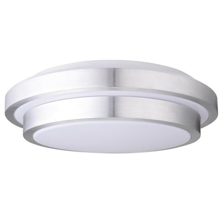 

DELight 24W 16 Modern LED Ceiling Light Round Flush Mount Living Room without Remote Control(Pack of 2)