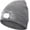 Grey, variant on Beanie Hat with Light Winter Knit Lighted Headlight Hats USB Rechargeable