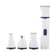 thumbnail image 1 of 4-in-1 Pet Electric Clipper Set Non Slip Handle Hair Trimmer for Kittens Puppy Cat Dog, 1 of 5