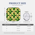 thumbnail image 3 of Vsdgher Avocado Print Car Windshield Sun Shade, Reflective Sunshade Window Sunshade Sun Visor Protector Fit for Cars,Trucks,SUVs-Small, 3 of 6