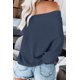 thumbnail image 2 of Jersey ReachMe de punto holgado con hombros descubiertos para mujer, 2 of 4