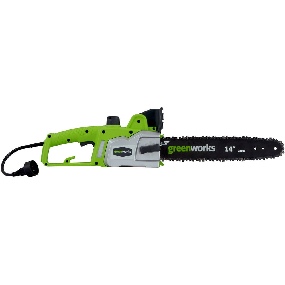 Greenworks 14" 9.0 amp Electric Chain Saw 20012 - Walmart.com - Walmart.com