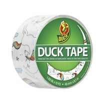 Duck Brand 1.88 in. x 10 yd. Whimsical Unicorn Printed Duct Tape