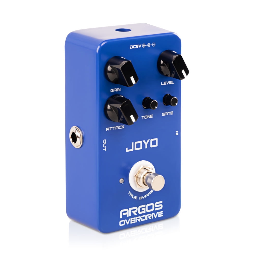 JOYO JF-23 Overdrive Guitar Effect Pedal with Multi-mode and Built-in Noise Gate for Electric Guitar Bass True Bypass Design