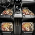 thumbnail image 6 of My Hero Academia Anime Himiko Toga Car Floor Mats 4-Piece Full Set Front Rear Auto Foot Mats Carpets Car Foot Pad Interior Accessories Decor, 6 of 6