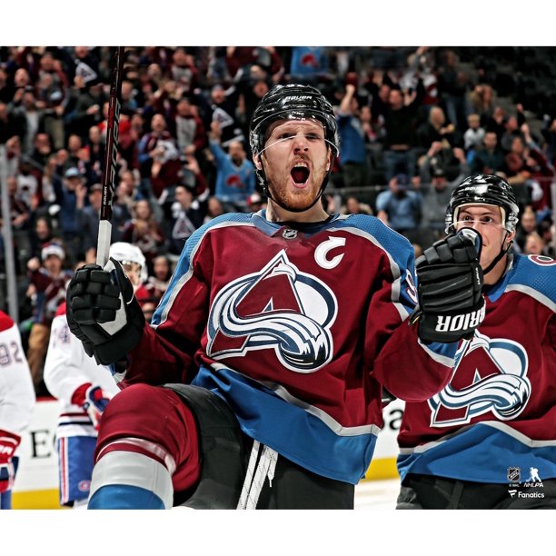 Gabriel Landeskog Colorado Avalanche Unsigned Celebration Photograph Walmart Com