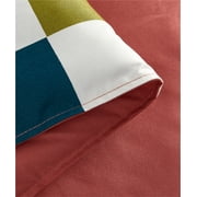 Urban Shop Ombre Checkerboard 3 Piece Comforter Full