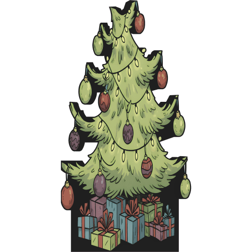 SP13576 How The Cartoon Xmas Holiday Movie Tree Stole Christmas Cardboard Cutout Standee Standup
