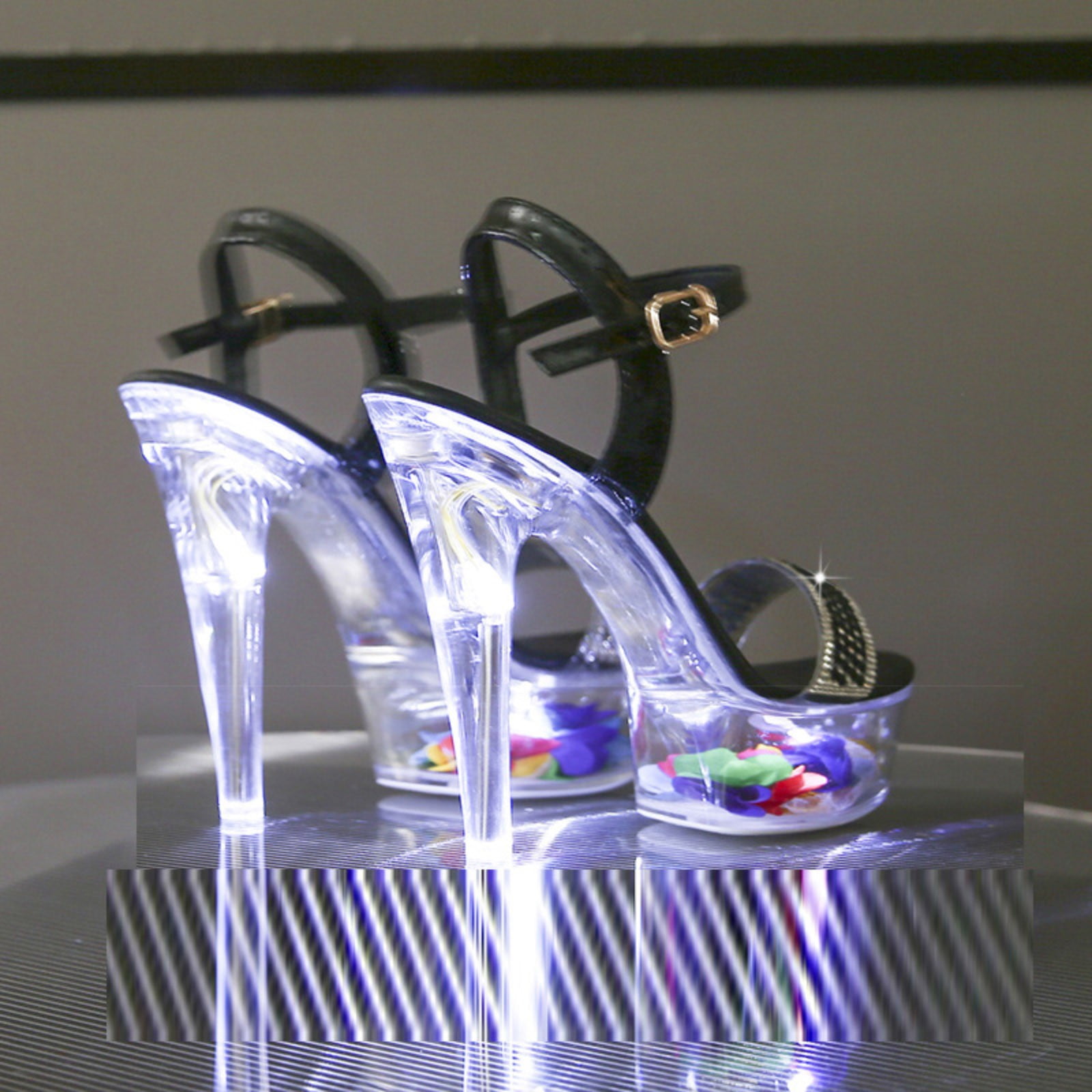 LED stilettos | Stiletto, Crazy shoes, Me too shoes
