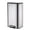 50L 44.8*34.1*61.2cm, variant on Stainless Steel Trash Can, Rectangular 12/20/30/50 Liter Step-On Garbage Can Featuring Quiet Close Lid, Foot Pedal, and Inner Bucket for Kitchen, Home, Office, Bedroom, and Living Room