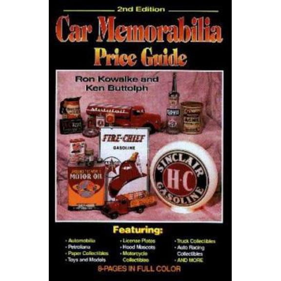 Pre-Owned Car Memorabilia Price Guide (Paperback) 0873415221 9780873415224