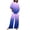 Multicolor, variant on 2 Piece Set for Women 2025 Trendy Gradient Print Tracksuit Casual Short Sleeve Pullover Shirts and Wide Leg Pants Lounge Sets with Pockets Multicolor XXL