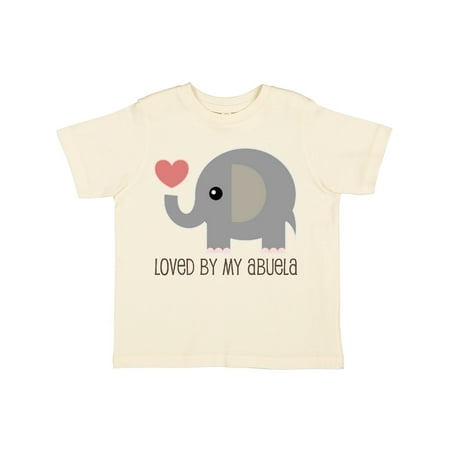 

Inktastic Loved By My Abuela grandchild Gift Toddler Boy or Toddler Girl T-Shirt