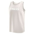 thumbnail image 2 of Men's Fanatics Cream Philadelphia Eagles Elements Tank Top, 2 of 3