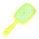 thumbnail image 2 of Cojín de aire de dientes anchos Peines Masaje del cuero cabelludo Cepillo de bolsa de aire de rejilla hueca (verde) Likrtyny  cuidado belleza, 2 of 9