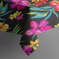 thumbnail image 3 of Pioneer Flower Floral Print Pattern Rectangle Tablecloth 60"x84",Waterproof Polyester Rectangle Table Cloth, Wipeable Spillproof Polyester Tablecloth for Dining, Camping, Indoor and Outdoor, 3 of 5
