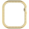 thumbnail image 2 of Caja Reloj Con Parachoques Brillante Y Cubierta Diamantes para Watch Series 10 42 Mm (dorado), 2 of 3