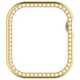 thumbnail image 2 of Caja Reloj Con Parachoques Brillante Y Cubierta Diamantes para Apple Watch Series 10 42 Mm (dorado), 2 of 3