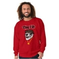 thumbnail image 5 of Funny Thug Life Troll Face Meme Sweatshirt for Men or Women Brisco Brands 2X, 5 of 6