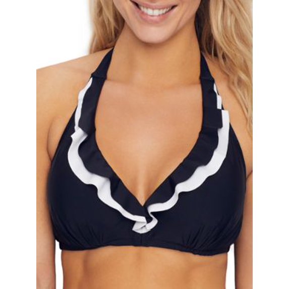 Pour Moi Womens Capri Frill Underwire Bikini Top Style-16700