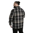 thumbnail image 2 of Duke Mens D555 Falkirk Checked Kingsize Shirt Jacket, 2 of 5