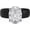 Black and Silver, variant on Silicone Ring – 11×8 mm Oval Cut CZ | Patented Design - GlowStone Collection