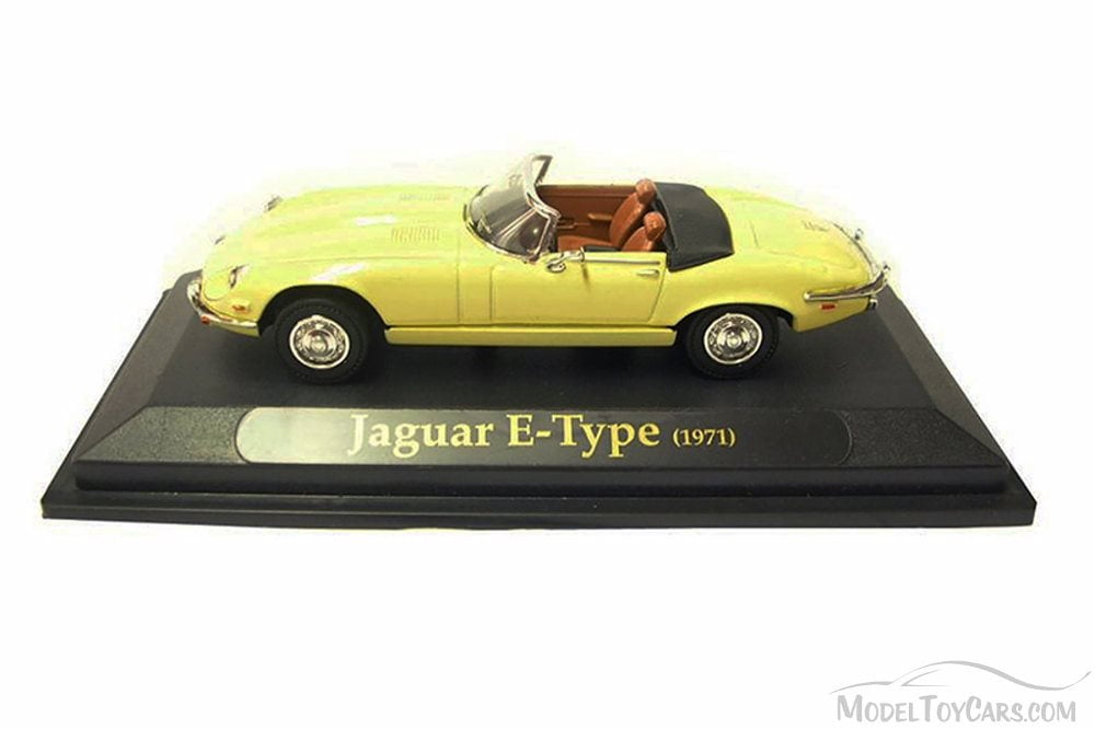 Details about   JAGUAR E TYPE MODEL CAR 1971 CONVERTIBLE GREEN 1:43 SCALE ROAD SIGNATURE K8