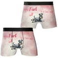 thumbnail image 3 of Every Fart is Love Note Schnauzer Guilty Face Happy Valentine's All Over Print Boxer Briefs Underwear for Men Dad Miniature Schnauzer Dog Lover - 01016, 3 of 6