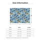 thumbnail image 5 of Fotbe Pirate Marine Animals Manta de Franela con Estampado, Manta Ultrasuave para Cama, Sofá, Auto, Hipoalergénica y Antibolitas-50"x40", 5 of 6