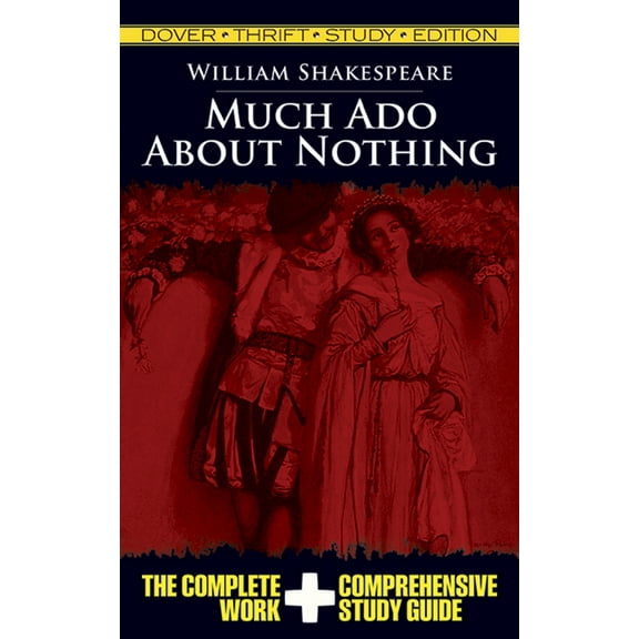 Dover Thrift Study Edition: Much Ado About Nothing Thrift Study Edition (Paperback)