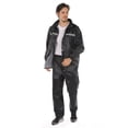 thumbnail image 1 of Conjunto de chubasquero dividido, seguro de trabajo reflectante, impermeable, ligero, traje de montar, repartidor, unidad con capucha, impermeable, pantalones de lluvia Zefei Wu 9024735128571, 1 of 3