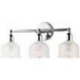 thumbnail image 3 of Maxim 11323CLPC Hollow 3-Light Bath Vanity Wall Light, Polished Chrome, 3 of 3